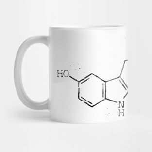 Serotonin Molecule Mug